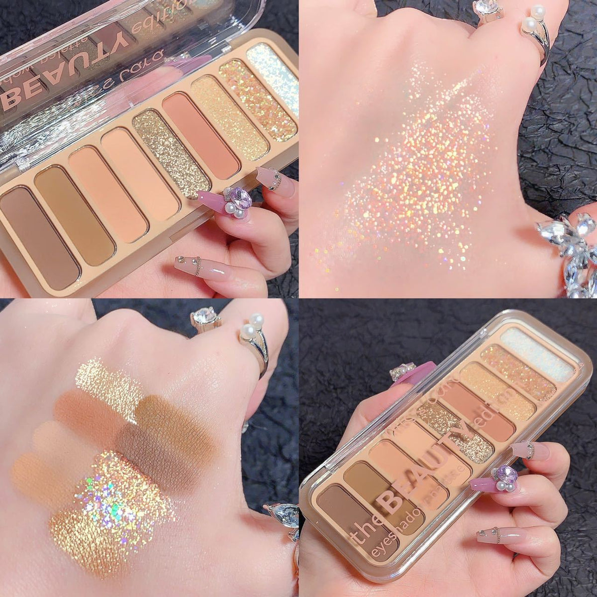 Nine-color Daily Eye Shadow Plate